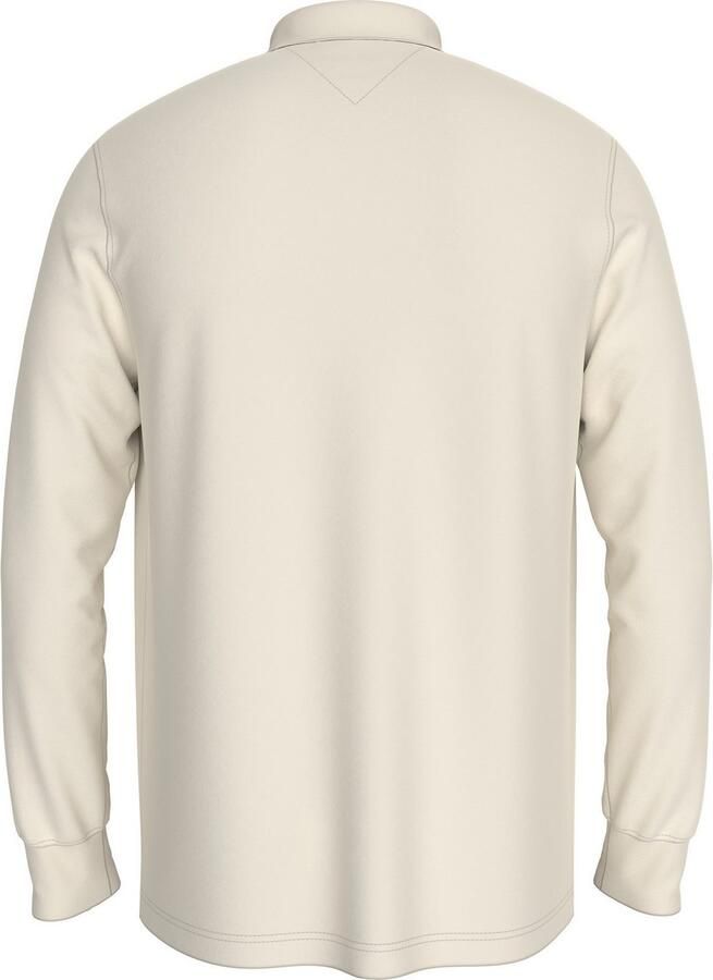 Tommy Hilfiger Poloshirt met lange mouwen L S LIQUID COTTON REG POLO met jersey en merklabel - Foto 5