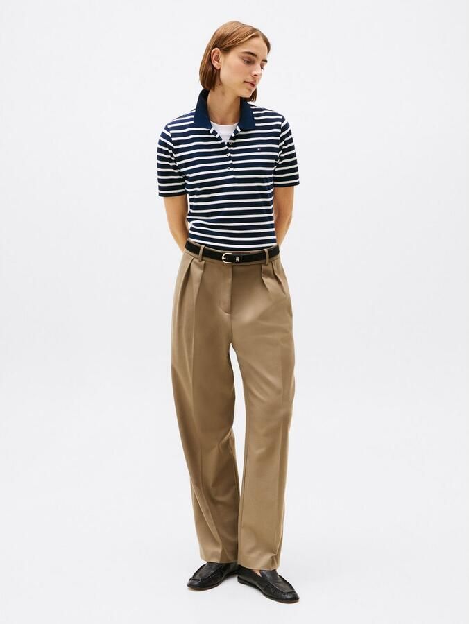 Tommy Hilfiger Regular fit poloshirt met logostitching model '1985' - Foto 7