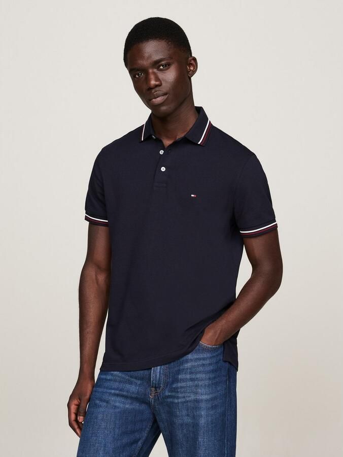 Tommy Hilfiger Polo Shirt Korte Mouw TIPPED SLIM FIT POLO - Foto 5