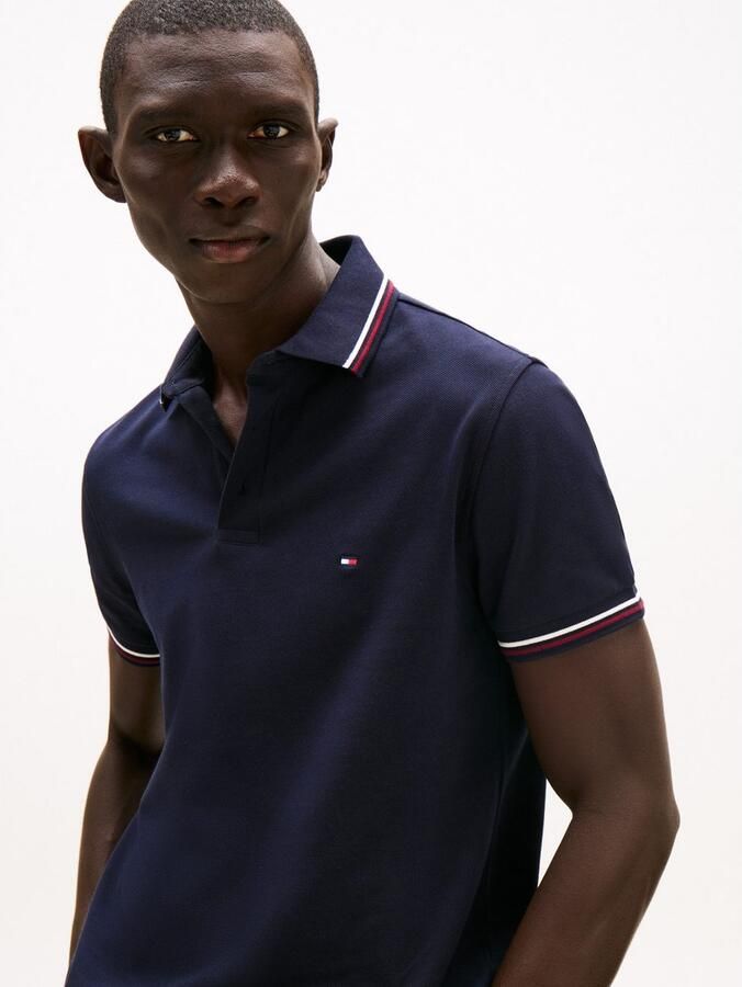 Tommy Hilfiger Polo Shirt Korte Mouw TIPPED SLIM FIT POLO - Foto 10