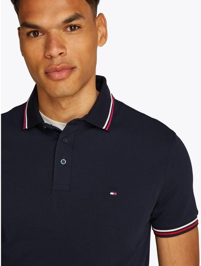 Tommy Hilfiger Polo Shirt Korte Mouw TIPPED SLIM FIT POLO - Foto 4