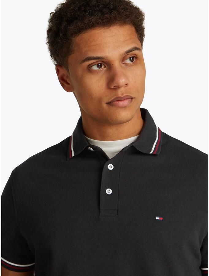Tommy Hilfiger Polo Shirt Korte Mouw Tipped Slim Fit - Foto 3