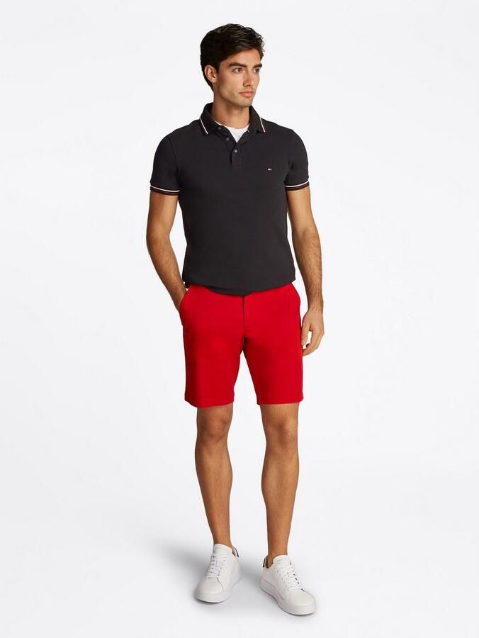 Tommy Hilfiger Polo Shirt Korte Mouw Tipped Slim Fit - Foto 5