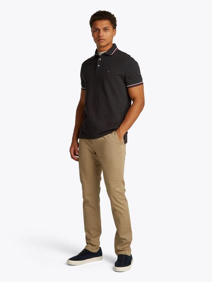 Tommy Hilfiger Polo Shirt Korte Mouw Tipped Slim Fit - Foto 7