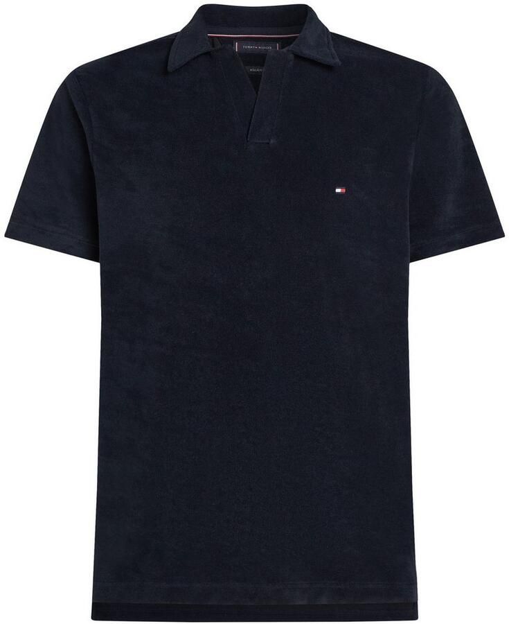 Tommy Hilfiger Regular fit poloshirt van katoenmix