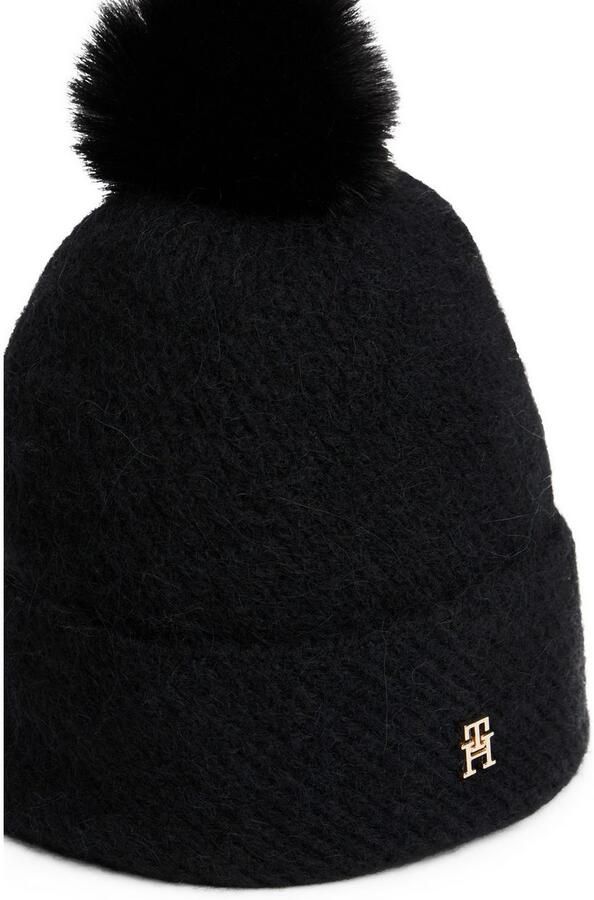 Tommy Hilfiger Pomponmuts POM BEANIE Regular fit met pompon - Foto 2