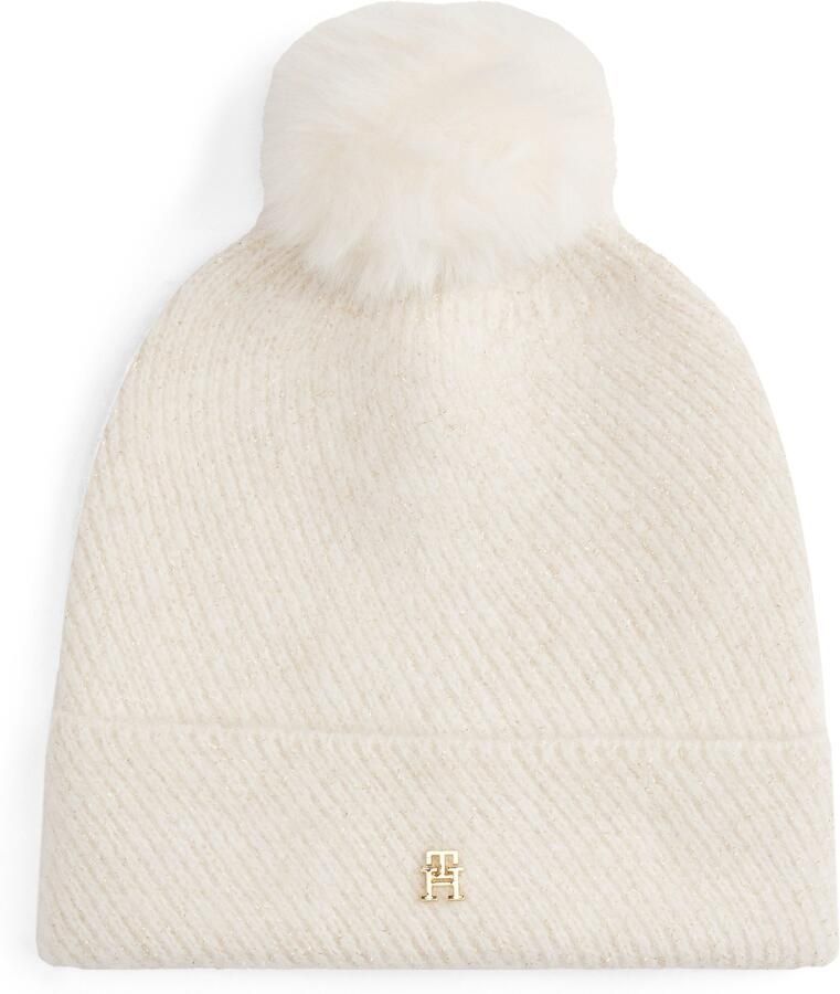 Tommy Hilfiger Pomponmuts TH POM BEANIE LUREX - Foto 4