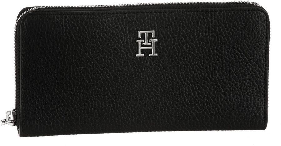 Tommy Hilfiger Portemonnee TH EMBLEM LARGE ZA met th-embleem aan de voorkant - Foto 4