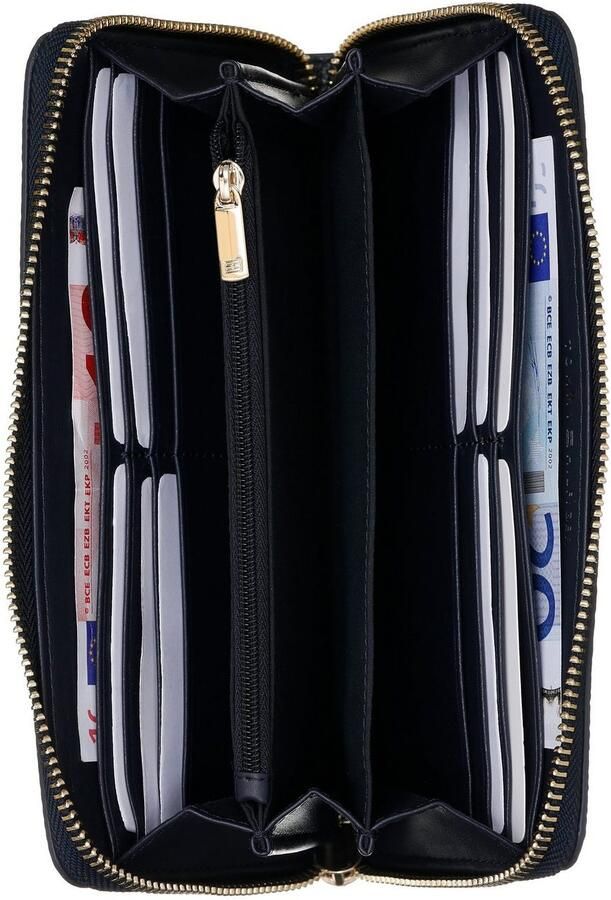 Tommy Hilfiger Portemonnee TH EMBLEM LARGE ZA met th-embleem aan de voorkant - Foto 3