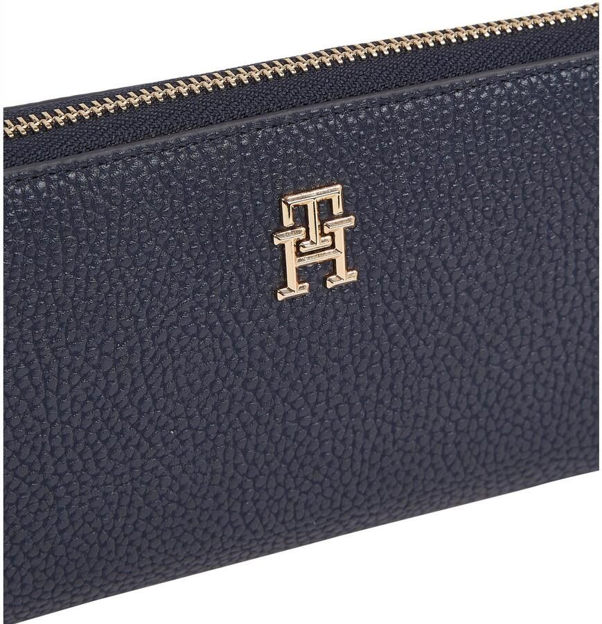 Tommy Hilfiger Portemonnee TH EMBLEM LARGE ZA met th-embleem aan de voorkant