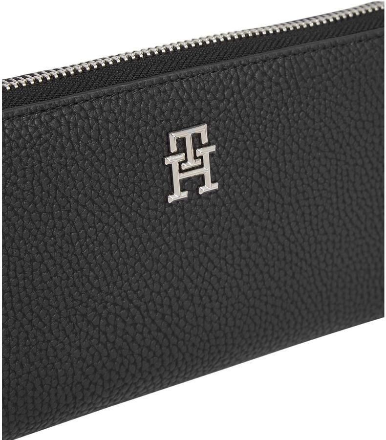 Tommy Hilfiger Portemonnee TH EMBLEM LARGE ZA met th-embleem aan de voorkant