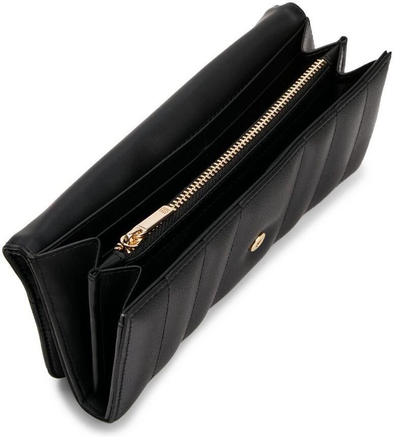 Tommy Hilfiger Portemonnee TH FEMININE LRG FLAP damen-geldbeutel portemonnaie mit goldfarbenem th-schmuckelement - Foto 2