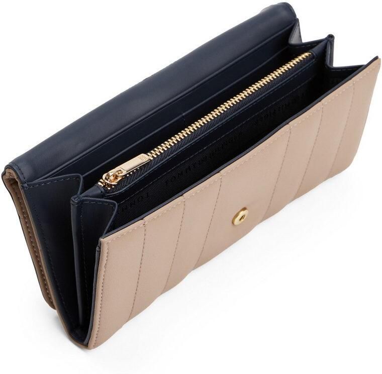 Tommy Hilfiger Portemonnee TH FEMININE LRG FLAP damen-geldbeutel portemonnaie mit goldfarbenem th-schmuckelement - Foto 2