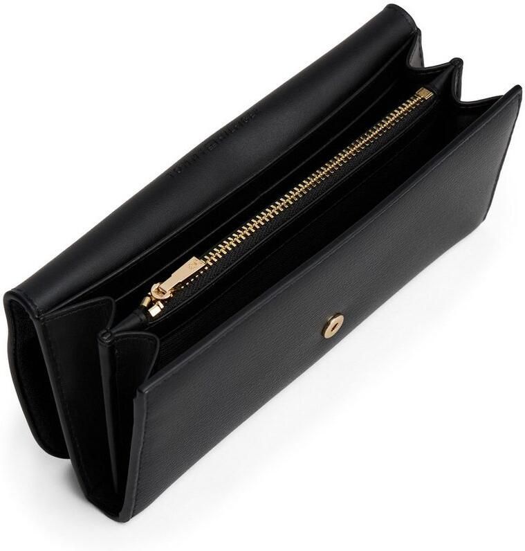 Tommy Hilfiger Portemonnee TH FLAG LRG FLAP portemonnee met gouden logo-opdruk - Foto 2