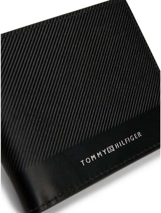 Tommy Hilfiger Portemonnee TH FOUNDATION MINI CC WALLET heren portemonnee met edele logo