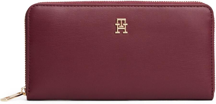 Tommy Hilfiger Portemonnee TH ICON LRG ZA dames portemonnee met edel th-logo element - Foto 4