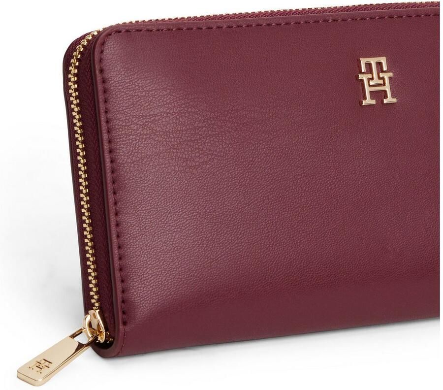 Tommy Hilfiger Portemonnee TH ICON LRG ZA dames portemonnee met edel th-logo element - Foto 2