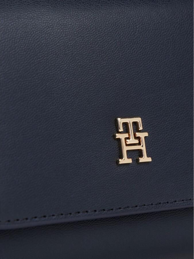 Tommy Hilfiger Portemonnee TH ICON TRIFOLD dames portemonnee rv-achtervak voor munten