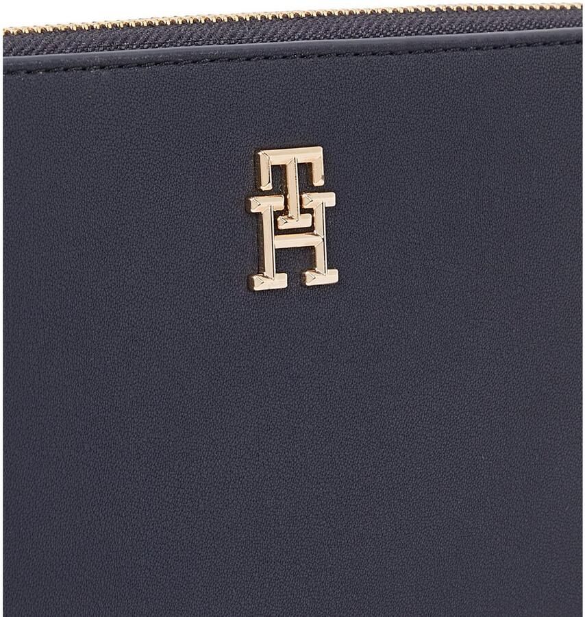 Tommy Hilfiger Portemonnee TH LOGOTAPE LRG ZA dames portemonnee in rechthoekig formaat