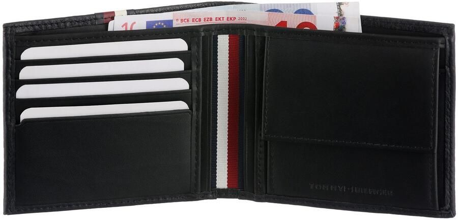 Tommy Hilfiger Portemonnee TH PREM LEA CC AND COIN Heren portemonnee met logo-opdruk - Foto 2