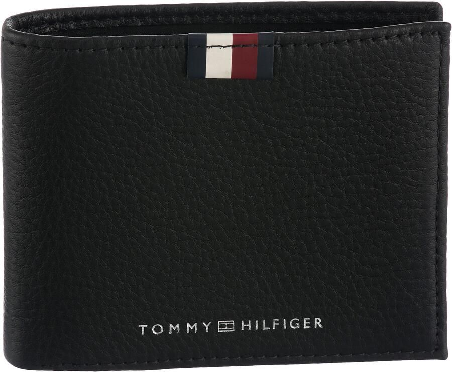 Tommy Hilfiger Portemonnee TH PREM LEA MINI CC WALLET heren portemonnee met logo en logovlag - Foto 3