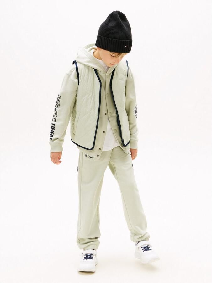 Tommy Hilfiger Reversible-gilet REV MIX MEDIA QUILTED VEST voor kinderen tot 16 jaar met grote zakken - Foto 2