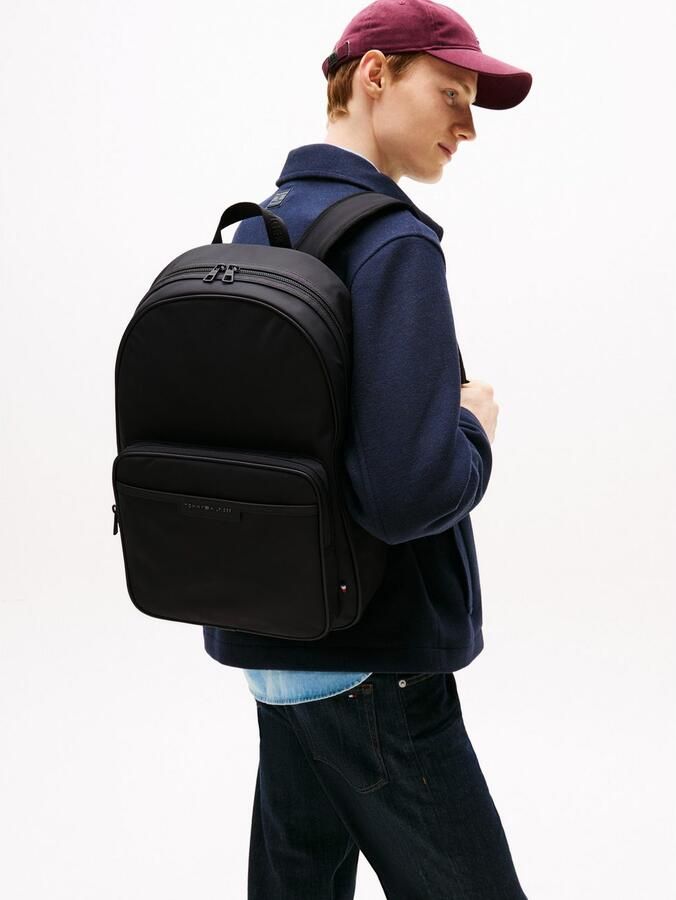 Tommy Hilfiger Rugzak TH REPREVE BACKPACK vrijetijdsrugzak zakelijke rugzak met logo-patch - Foto 2