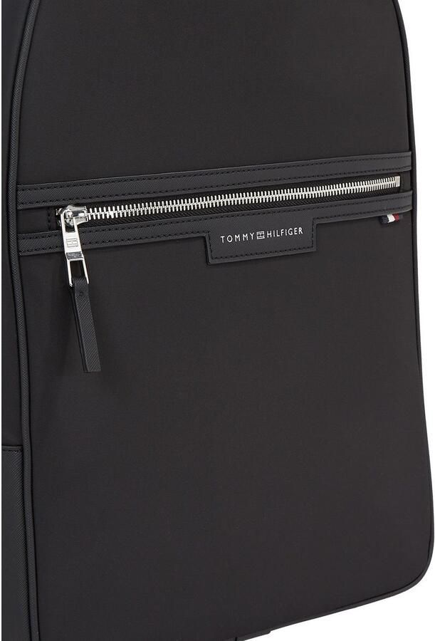 Tommy Hilfiger Zwarte herenrugzak met laptopvak Black Heren - Foto 2