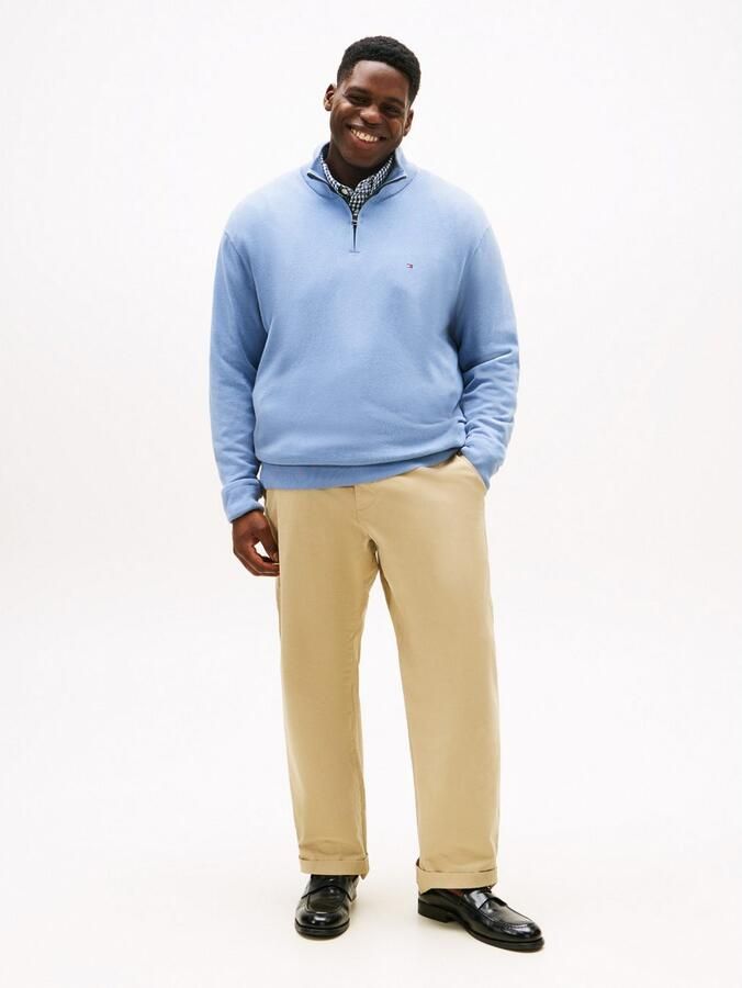 Tommy Hilfiger Schipperstrui BT-PIMA ORG CTN CASHMERE ZMOCK-B - Foto 3