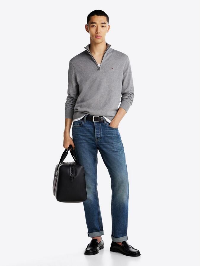 Tommy Hilfiger Schipperstrui ESSENTIAL COTTON ZIP MOCK - Foto 10