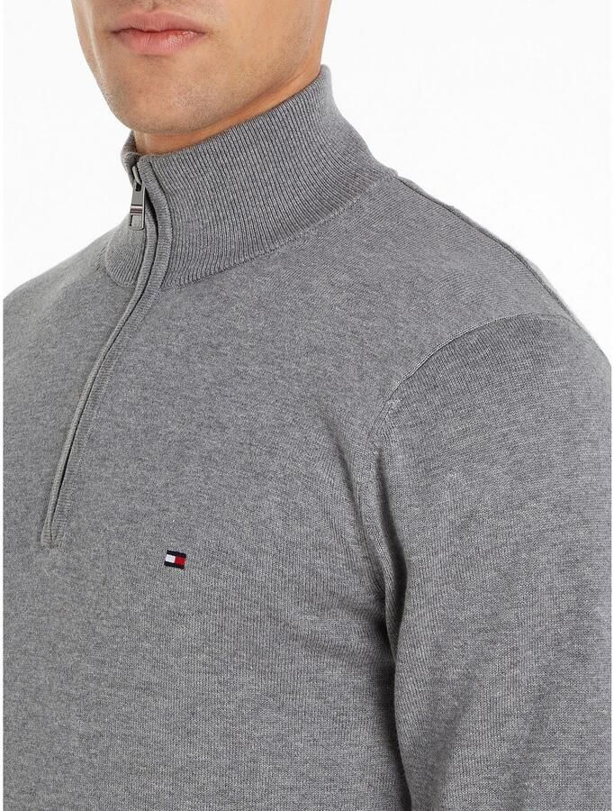 Tommy Hilfiger Schipperstrui ESSENTIAL COTTON ZIP MOCK - Foto 7