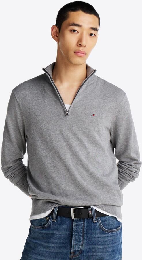Tommy Hilfiger Schipperstrui ESSENTIAL COTTON ZIP MOCK - Foto 16