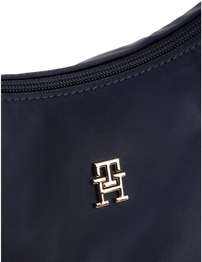 Tommy Hilfiger Schoudertas POPETTE SHOULDER BAG dames schoudertas draagtas met th-sierstuk - Foto 5