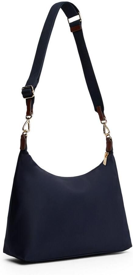 Tommy Hilfiger Schoudertas POPETTE SHOULDER BAG dames schoudertas draagtas met th-sierstuk - Foto 4