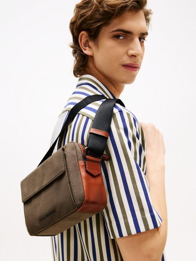 Tommy Hilfiger Schoudertas TH CASUAL PREP CROSSOVER heren schoudertas cameratas met verstelbare schouderriem - Foto 3