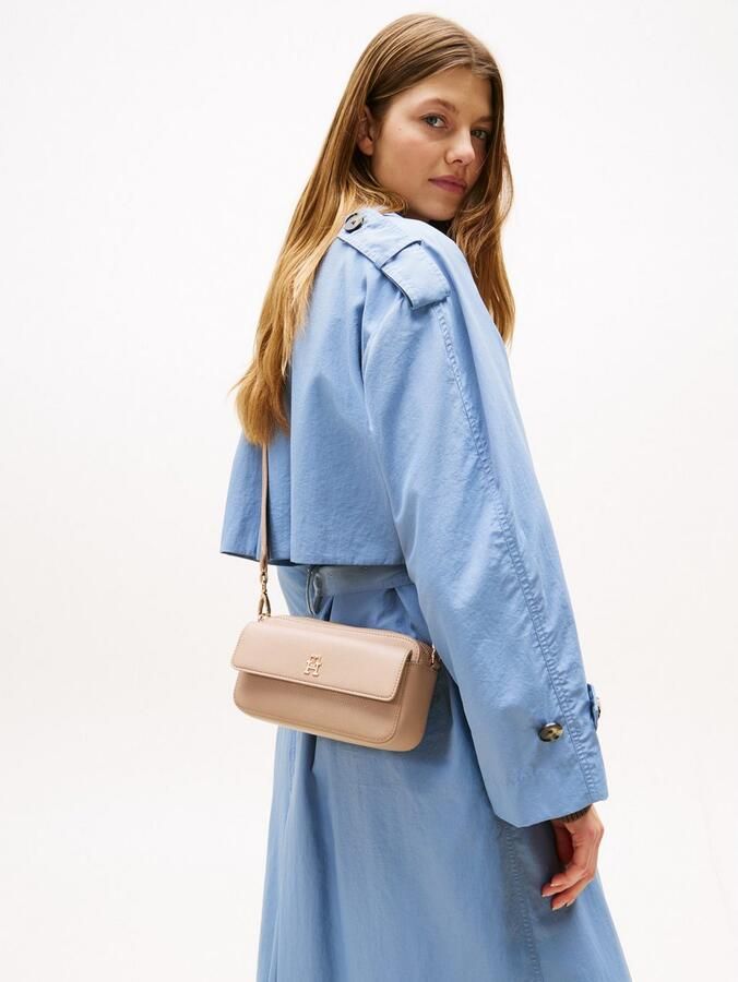 Tommy Hilfiger Schoudertas TH DISTINCT CAMERA BAG dames schoudertas minibag met extra voorvak - Foto 5