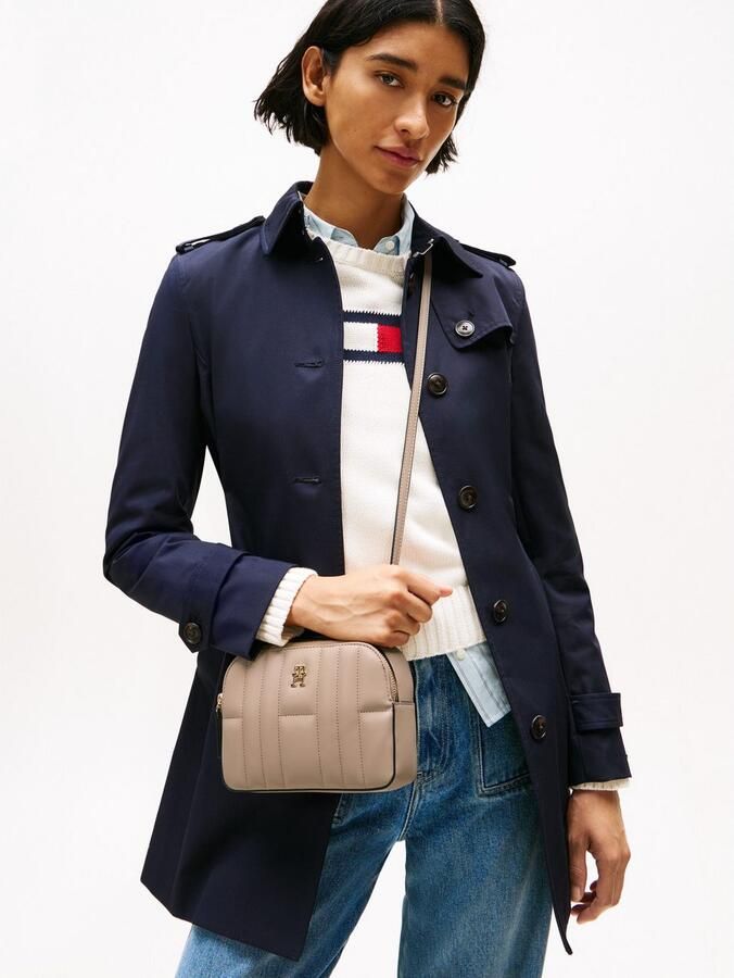Tommy Hilfiger Schoudertas TH FEMININE CONV CAMERA BAG dames schoudertas minibag in trendy step-design - Foto 3