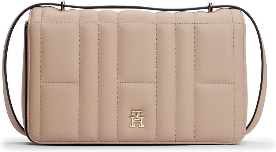 Tommy Hilfiger Schoudertas TH FEMININE CONV CROSSOVER dames-schoudertas clutch minibag met modieuze quilting - Foto 5