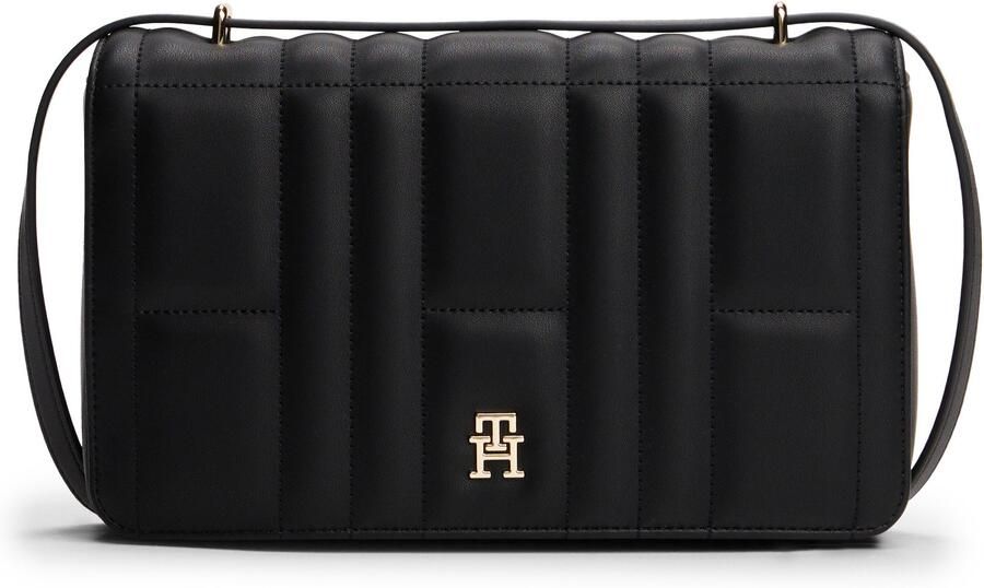Tommy Hilfiger Schoudertas TH FEMININE CONV CROSSOVER dames-schoudertas clutch minibag met modieuze quilting - Foto 5