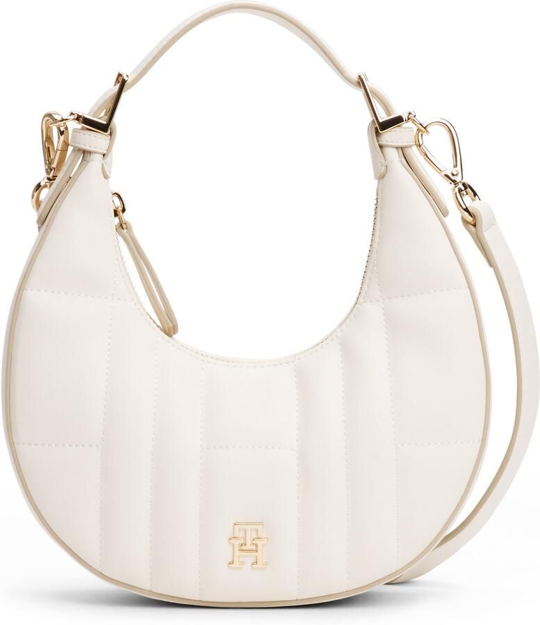 Tommy Hilfiger Schoudertas TH FEMININE MOON CROSSOVER dames schoudertas hobo met th-sierstuk - Foto 5