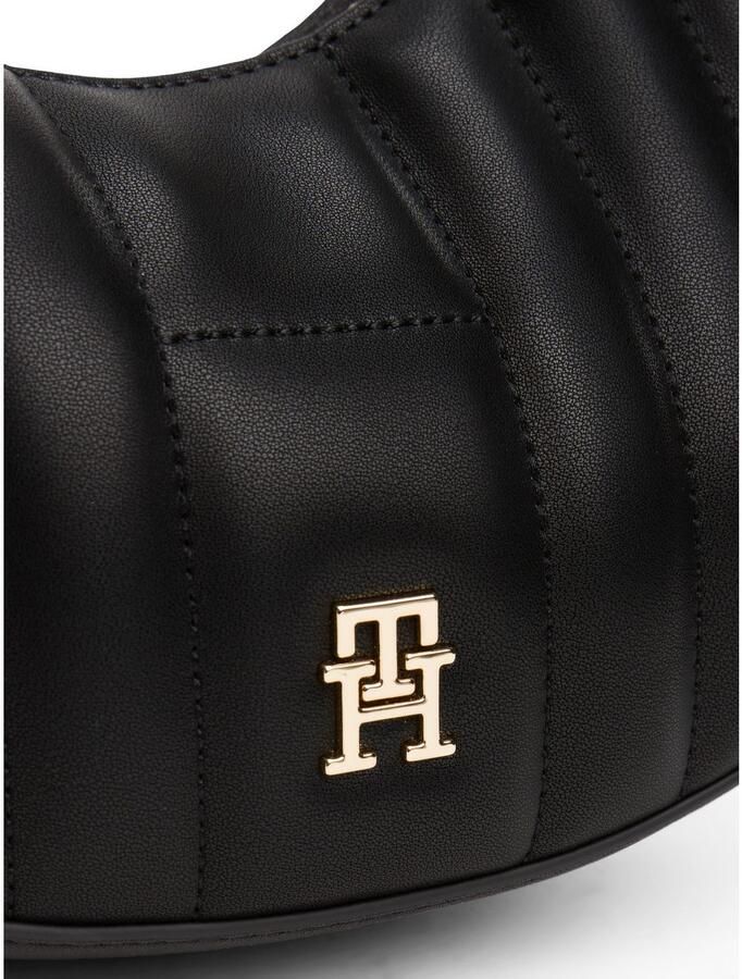 Tommy Hilfiger Schoudertas TH FEMININE MOON CROSSOVER dames schoudertas hobo met th-sierstuk - Foto 2