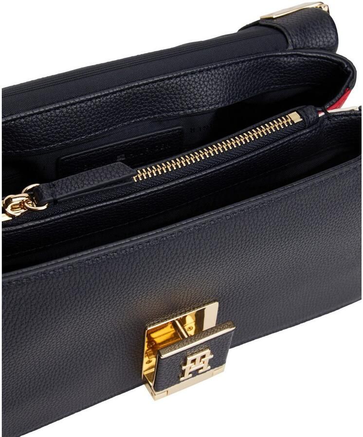 Tommy Hilfiger Schoudertas TH HER MED CROSSOVER CORP dames handtas clutch zijdelingse bezettingen in tommy kleuren