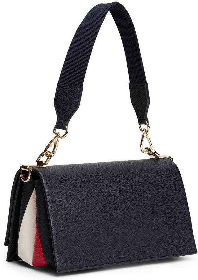 Tommy Hilfiger Schoudertas TH HER MED CROSSOVER CORP dames handtas clutch zijdelingse bezettingen in tommy kleuren - Foto 4
