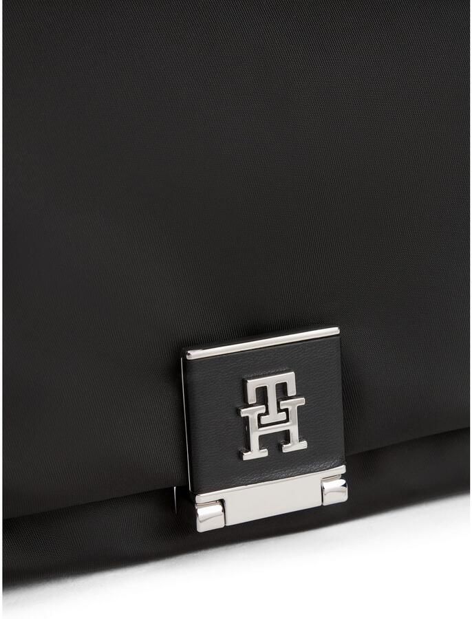 Tommy Hilfiger Schoudertas TH HER MED CROSSOVER NYLON SV dames draagtas avondtas clutch met edele th-steeksluiting - Foto 2