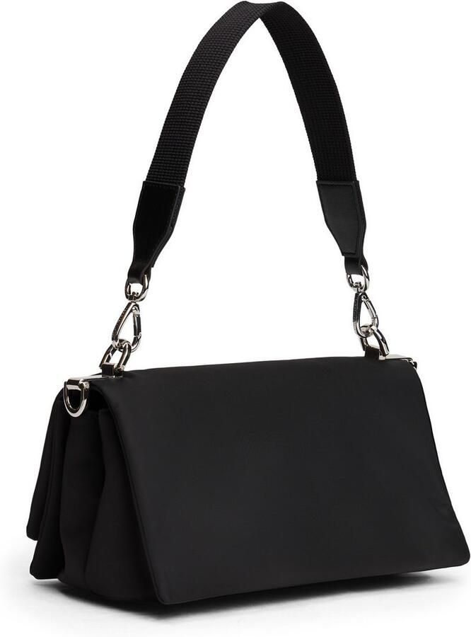 Tommy Hilfiger Schoudertas TH HER MED CROSSOVER NYLON SV dames draagtas avondtas clutch met edele th-steeksluiting - Foto 4