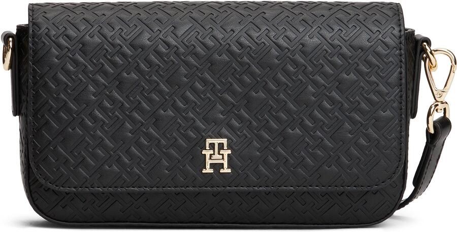 Tommy Hilfiger Schoudertas TH ICON CONV CROSSOVER MONO dames schoudertas minibag met th-logo - Foto 5