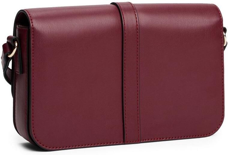 Tommy Hilfiger Schoudertas TH LIBRE FLAP CROSSOVER damen schultertasche minibag mit goldfarbenem th-schmuckelement - Foto 4