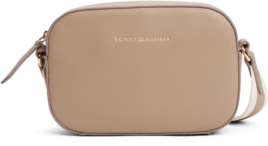 Tommy Hilfiger Schoudertas TH LOGOTAPE CAMERA BAG dames schoudertas minibag met logo op schouderriem - Foto 5
