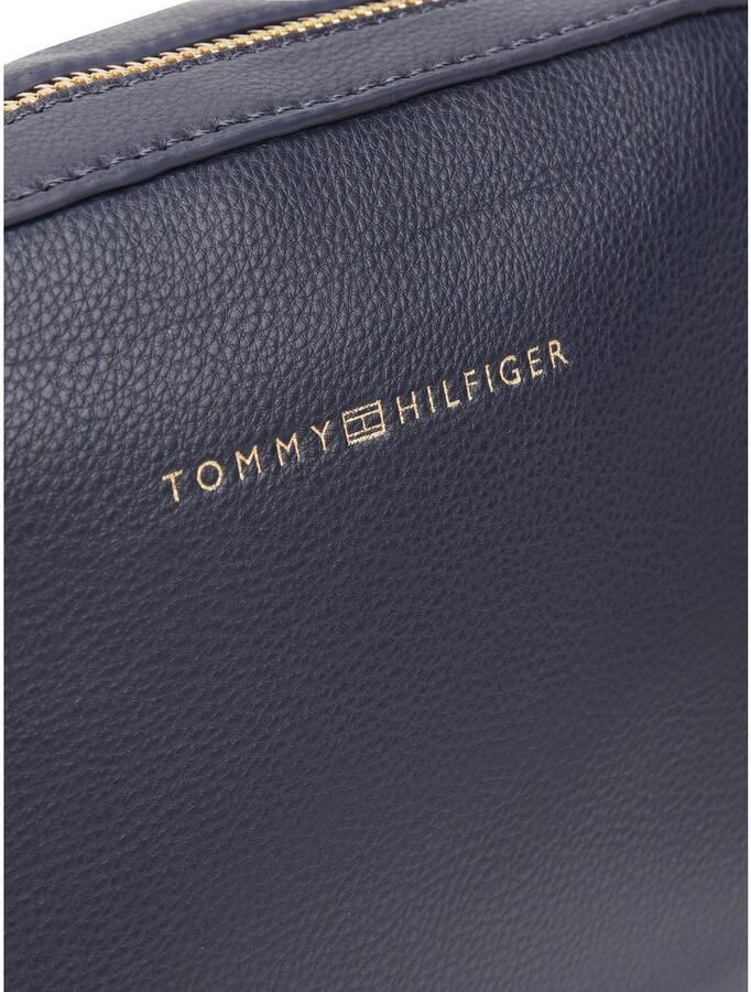 Tommy Hilfiger Schoudertas TH LOGOTAPE CAMERA BAG dames schoudertas minibag met logo op schouderriem - Foto 2