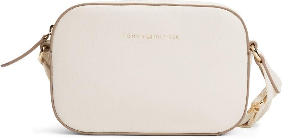 Tommy Hilfiger Schoudertas TH LOGOTAPE CAMERA BAG dames schoudertas minibag met logo op schouderriem - Foto 5